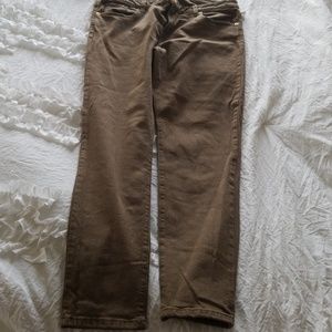 Michael Kors olive green Jean's